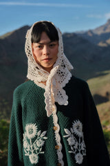 Zoe Scarf in Cream