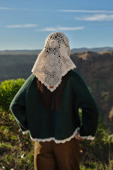Zoe Scarf in Cream