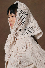 Zoe Scarf in Cream