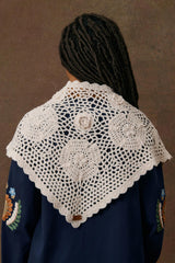Zoe Scarf in Cream