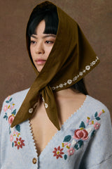Teodor Scarf in Khaki