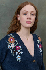 Lunami Embroidered Cardigan