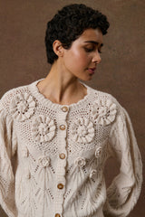 Lokya Cardigan in Cream