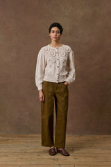 Lokya Cardigan in Cream