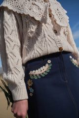 Lokya Cardigan in Cream