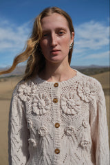 Lokya Cardigan in Cream