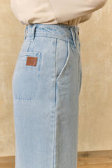 Almosi Denim Jeans in Bleach Wash