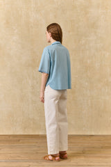 Emilius Shirt in Stone Blue
