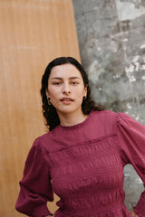 Haydee Blouse in Grape