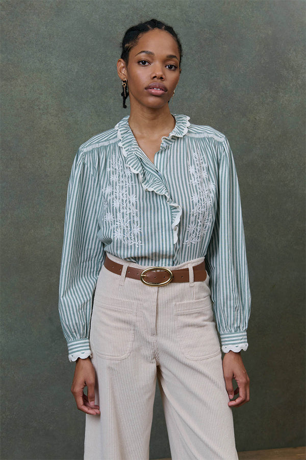 Cora Striped Shirt