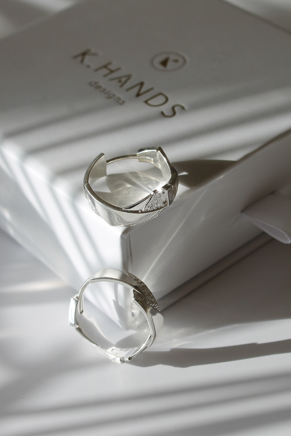 Shard Hoops Silver