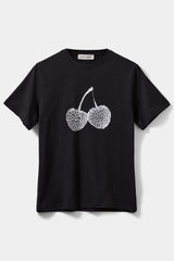 Cherry T-shirt in Black