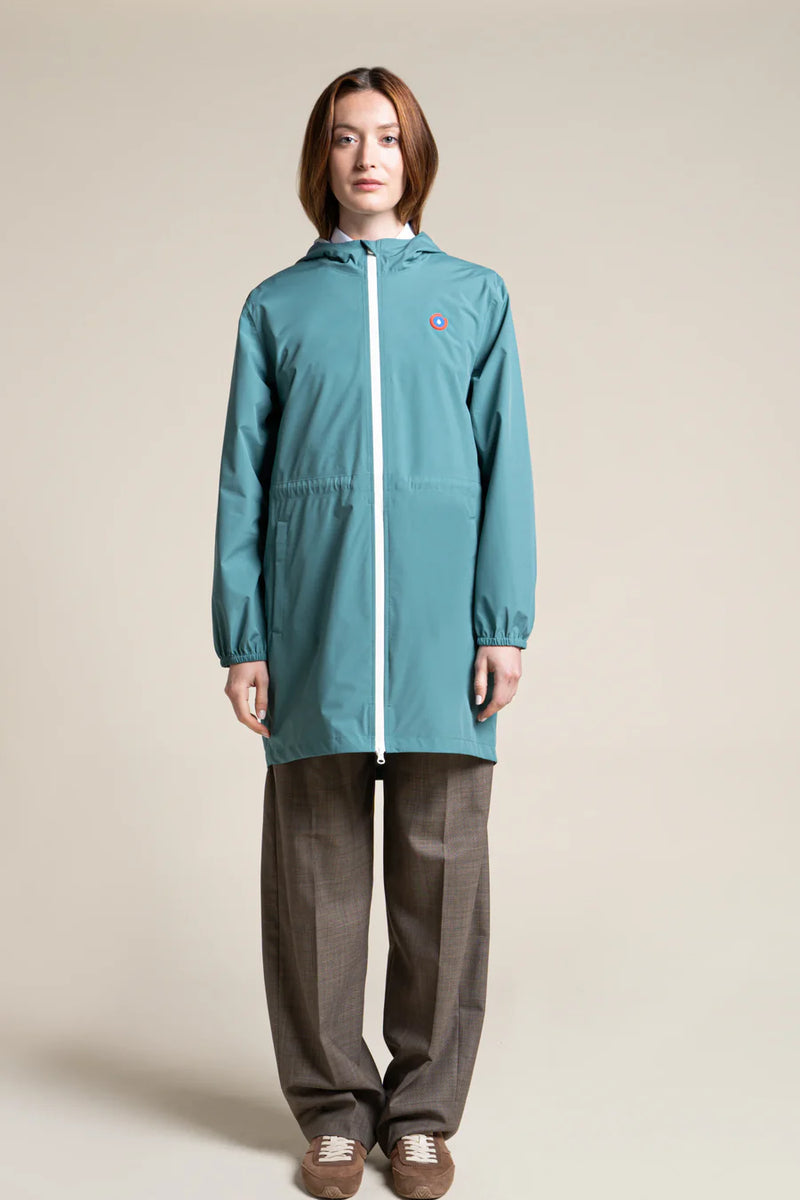 Amelot Raincoat in Emerald