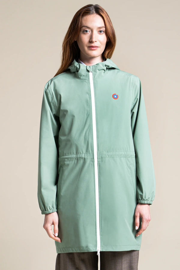 Amelot Raincoat in Sage Green
