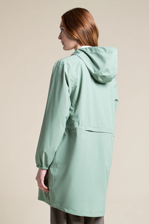 Amelot Raincoat in Sage Green