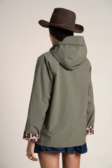 Archives Raincoat in Khaki New Leopard