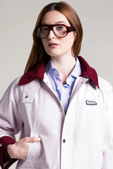 Archives Raincoat in Marshmallow
