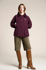 Archives Raincoat in Prune