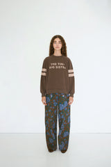 Roses Buttons Cutlines Trousers