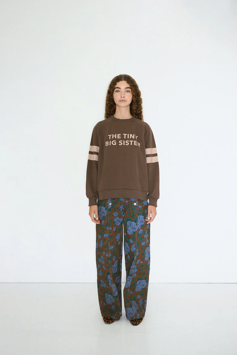 Roses Buttons Cutlines Trousers