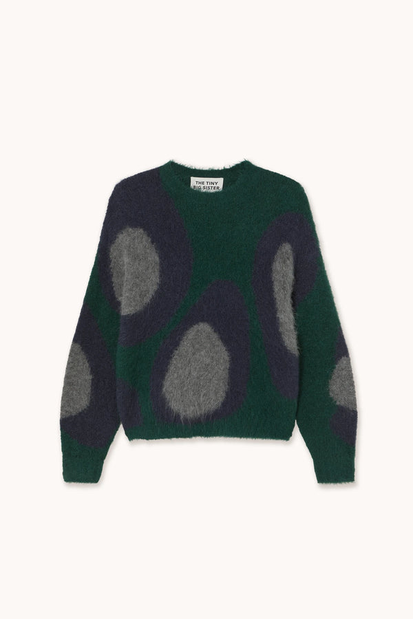 Luca Printed Knit Sweater