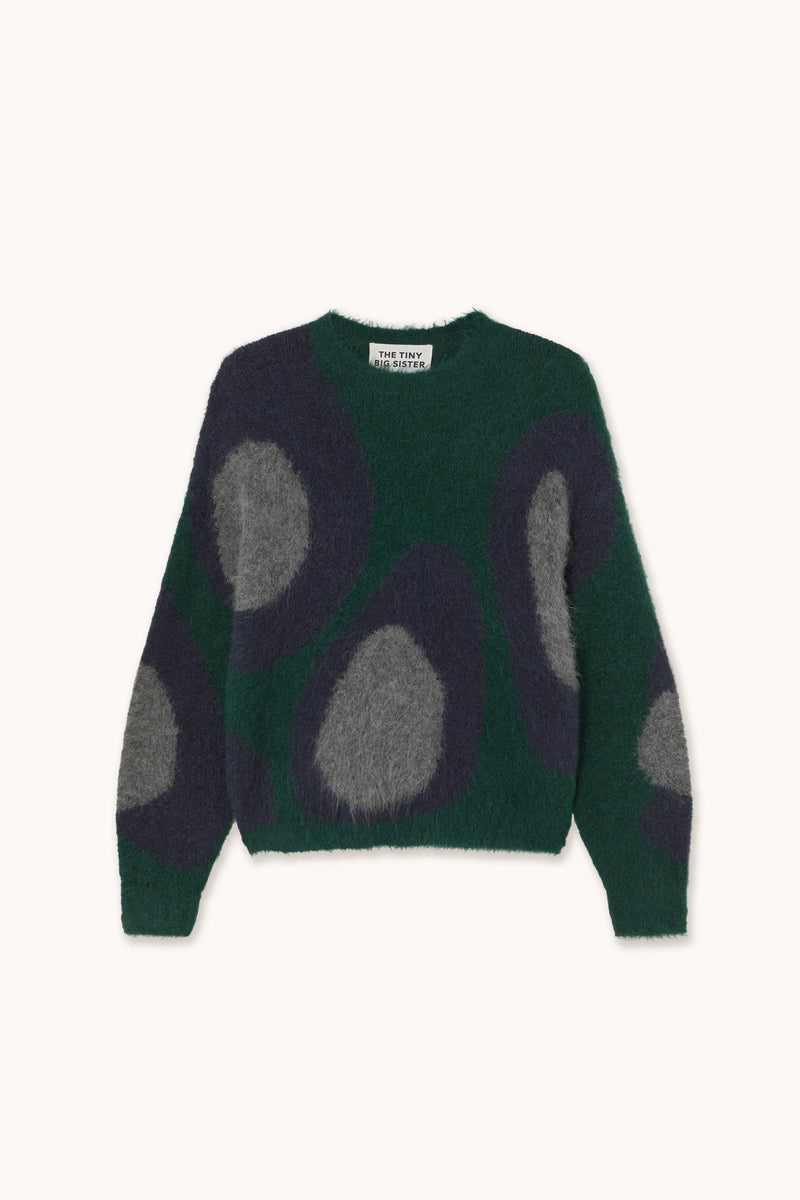 Luca Printed Knit Sweater
