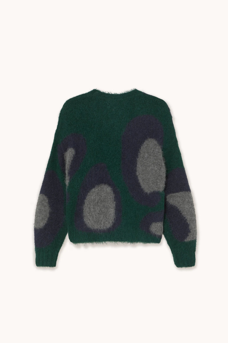 Luca Printed Knit Sweater