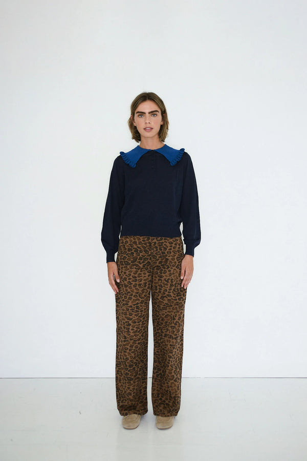 Sara Sweater in Navy