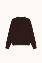 Sara Bow Knit Sweater in Brown