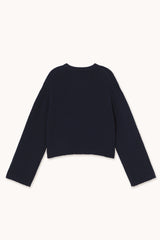 Tie Detail Cardigan in Blue