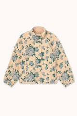 Rose Sherpa Bomber Jacket