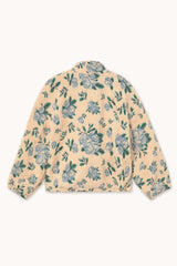 Rose Sherpa Bomber Jacket