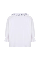 Bella Blouse in White