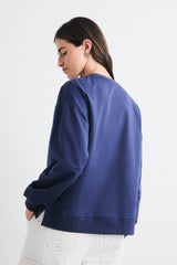 Sun Sweatshirt in Navy