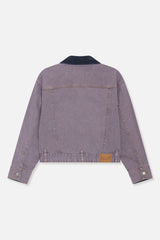 Billie Jacket in Dusty Lilac