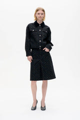 Billie Jacket in Black Floral