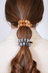 Donut Scrunchie Bracelet in Black