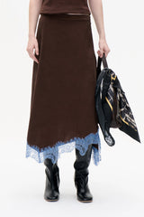 Sophie Skirt in Brown