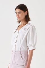 Cassie Top in White