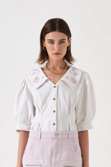 Cassie Top in White