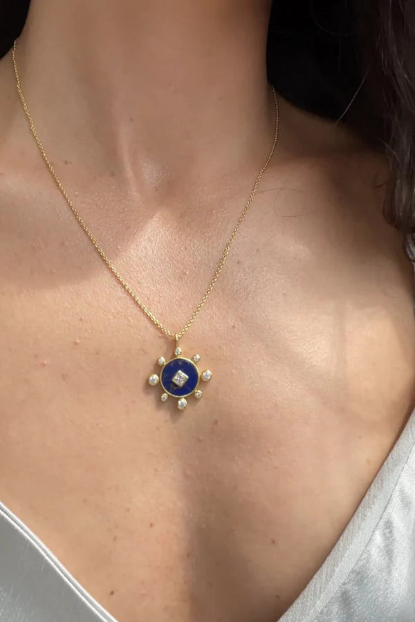 Solar Disc Necklace