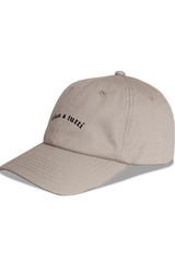 Ciao A Tutti Slogan Baseball Hat in Beige