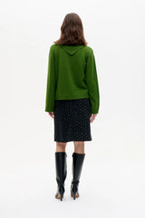Clarine Cardigan in Green