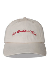 Cocktail Club Slogan Hat in Blush