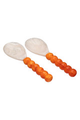 Copper Dawn Salad Server Set