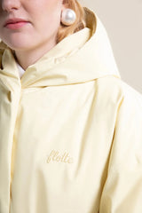 Cléry Crossover Puffer Jacket in Butter