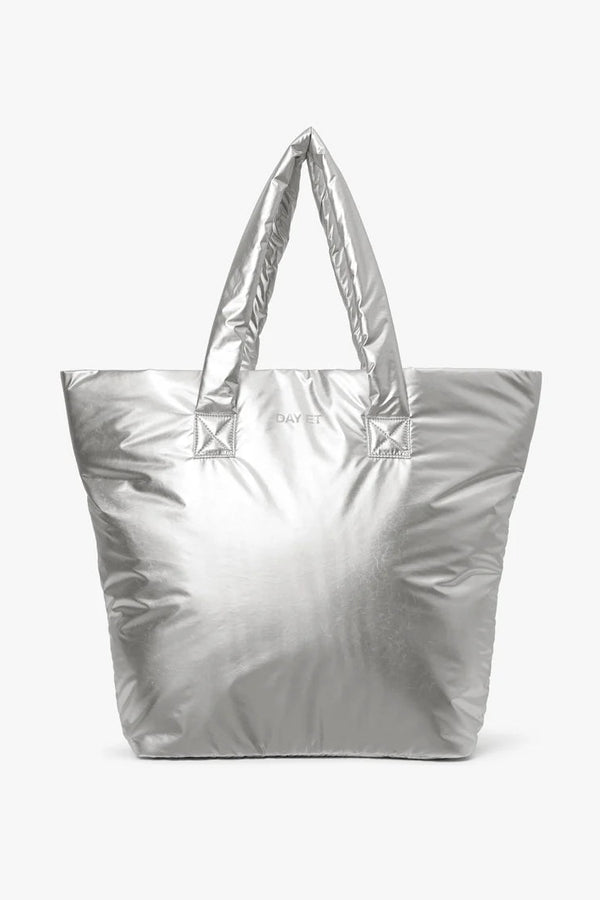 Silver Shopper Bag