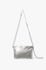 Silver Crossbody Bag