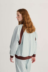 Shiny Nylon Sweatshirt