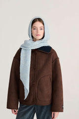 Knitted Hooded Scarf